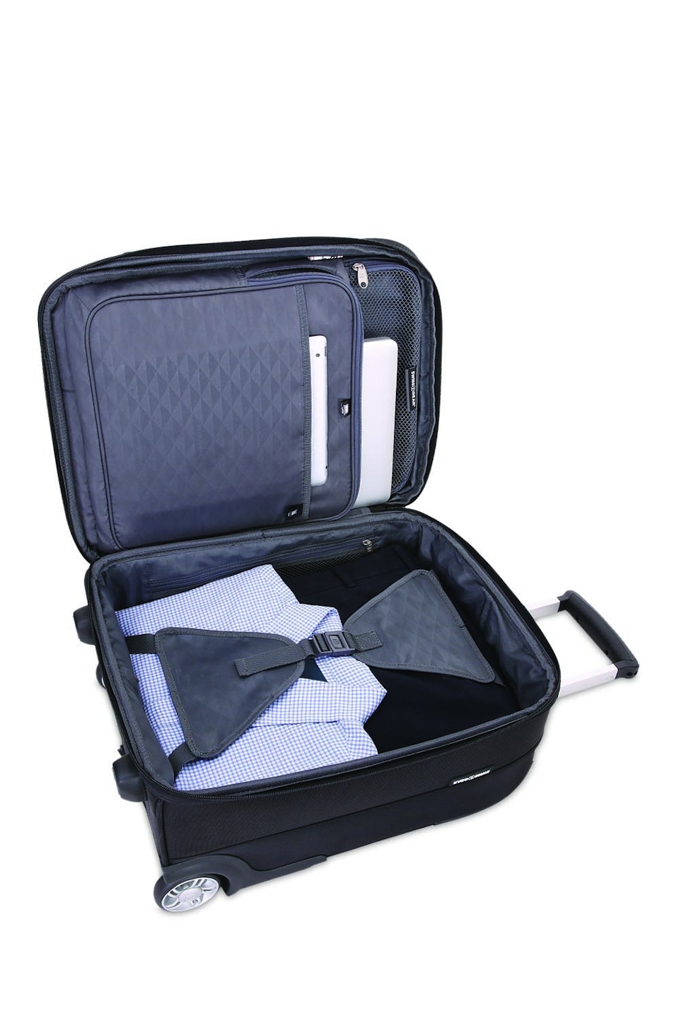 Swissgear 6590 18 Geneva Wheeled Carry On Luggage Black