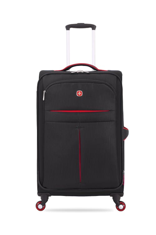 Swissgear 6593 23" Expandable Liteweight Spinner Luggage Collection Single front panel pocket