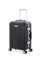 Swissgear 6595 18” Deluxe Framed Carry On Hardside Spinner Luggage - Black