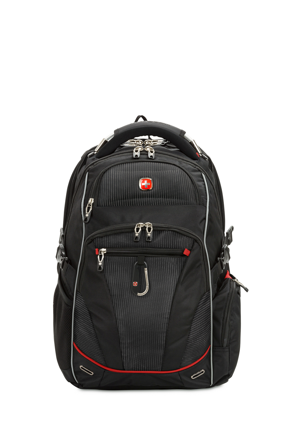  6752 ScanSmart Laptop Backpack - Black/Red