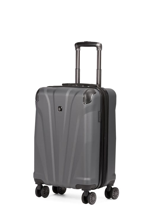 Swissgear 7330 19" Cascade Expandable Carry On Hardside Spinner Luggage - Slate Cement
