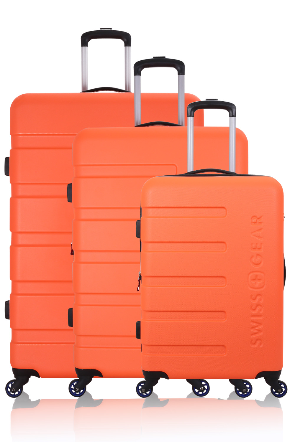 swiss gear orange luggage