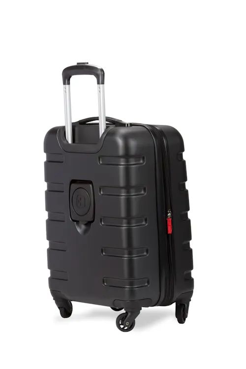 Swissgear 7366 18” Expandable Carry On Hardside Spinner Luggage Black