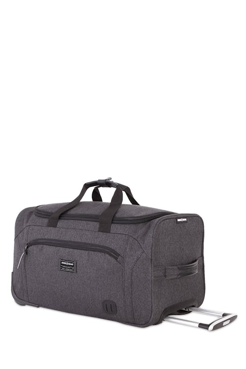 Swissgear Getaway Luggage Collection 19" Rolling Duffel Bag - Dark Grey
