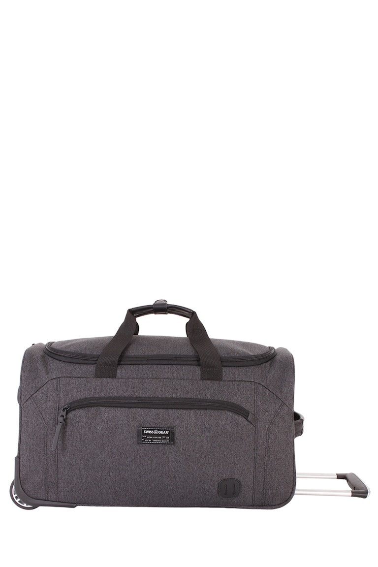 Swissgear 7638 19 Getaway Rolling Duffel Bag Dark Gray