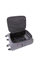 Swissgear 7676 19" Expandable Liteweight Carry On Spinner Luggage - Charcoal/Silver