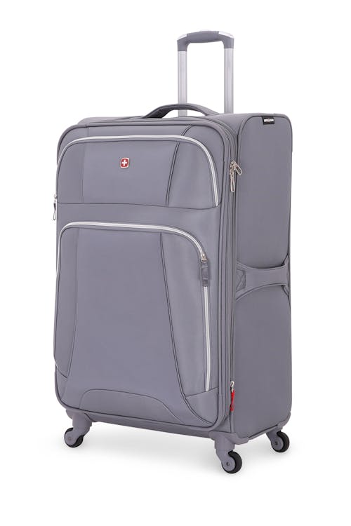 Swissgear 7676 28-inch Expandable Liteweight Spinner Luggage - Charcoal ...