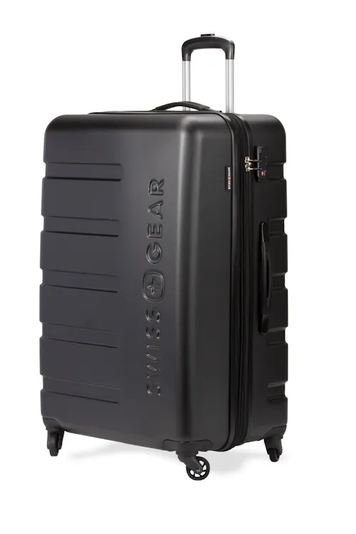 swissgear spartan hardside carry on suitcase