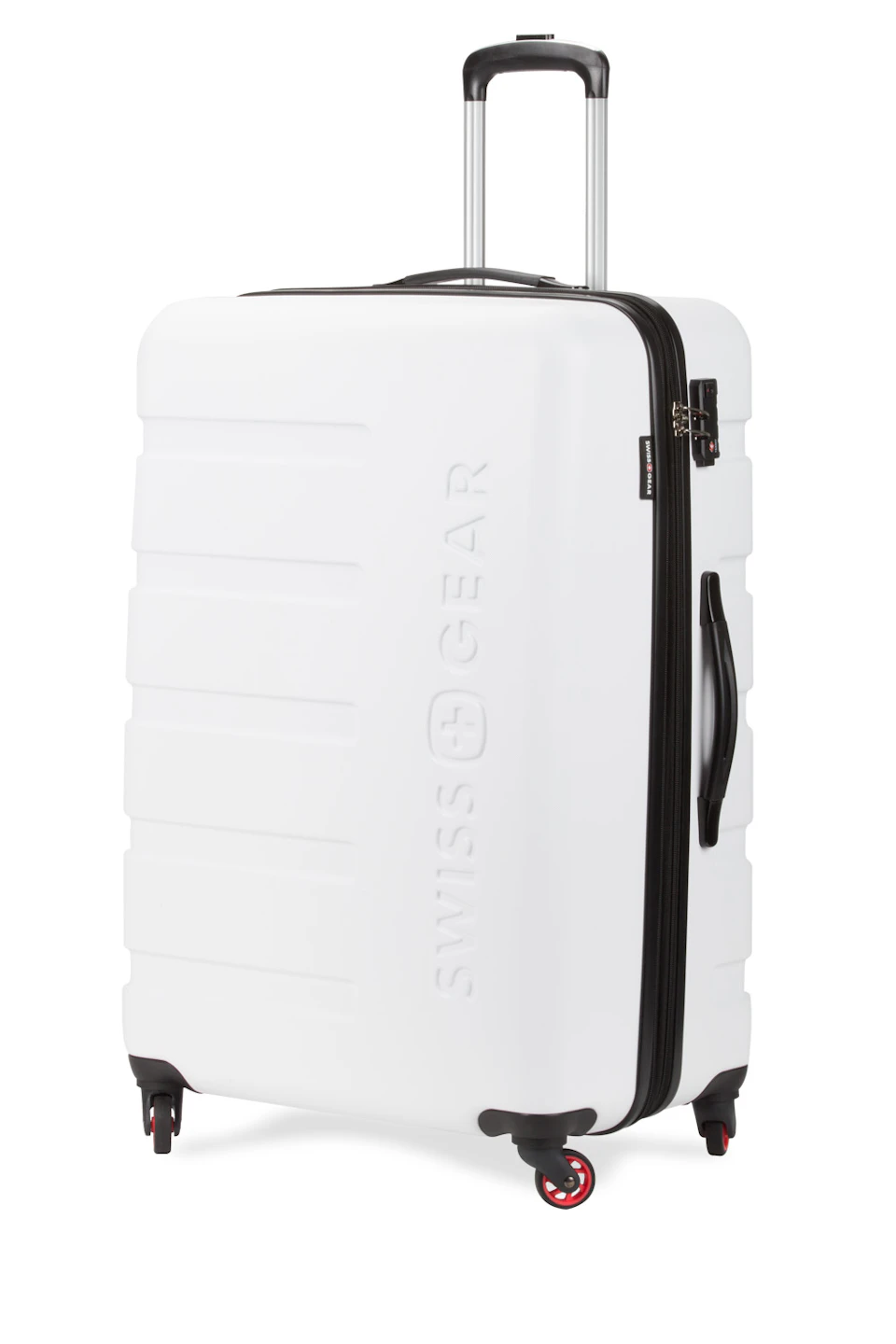 Swissgear 7366 27 inch Expandable Hardside Luggage - White