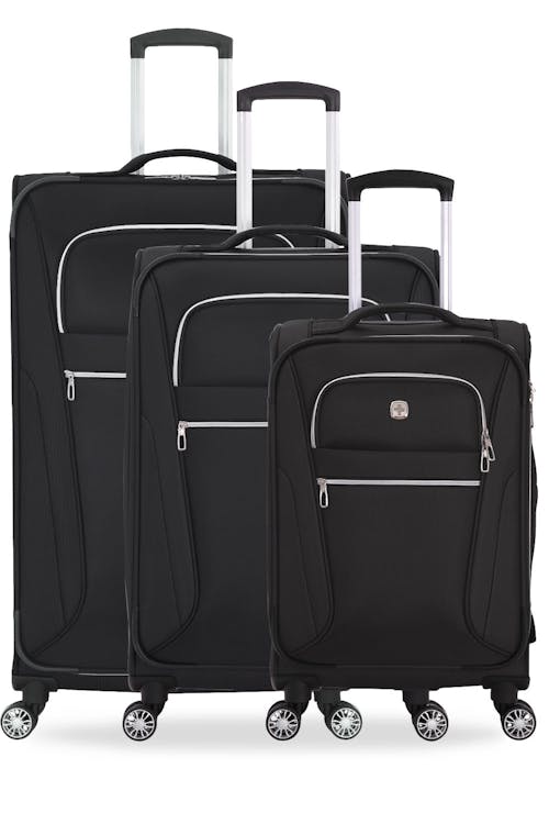 Swissgear 7850 Checklite Expandable Liteweight 3PC Spinner Luggage Set