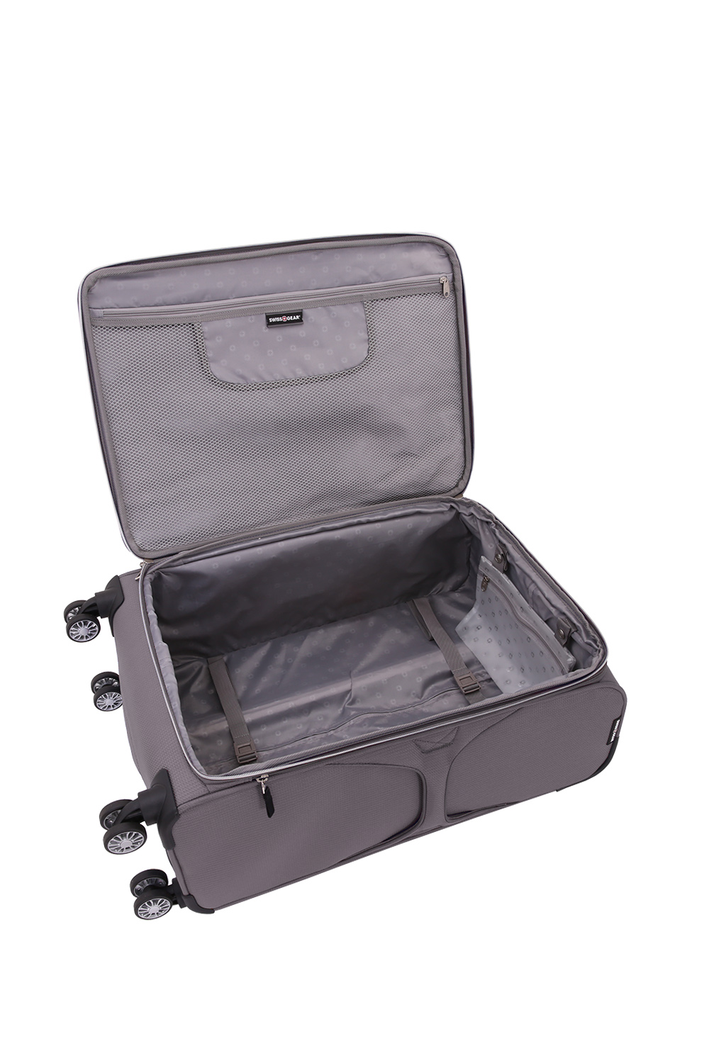 swissgear grey luggage