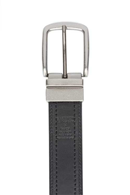 Swissgear - Ceinture réversible décontractée - Côté noir