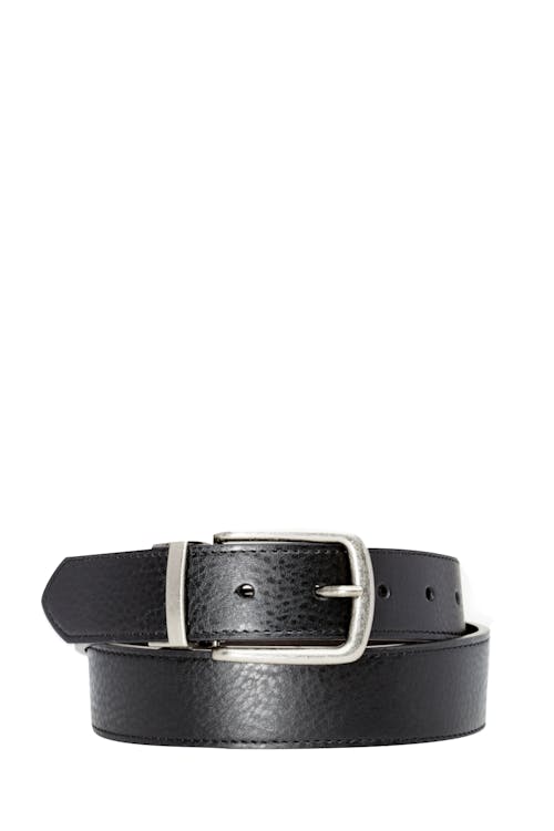 Swissgear - Ceinture réversible décontractée - 96 cm - Noir/Brun foncé