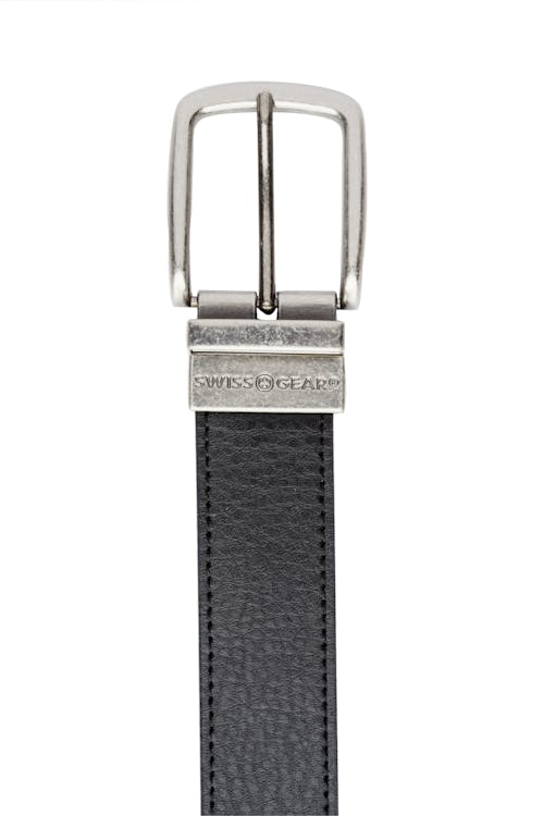 Swissgear - Ceinture réversible décontractée - Côté noir