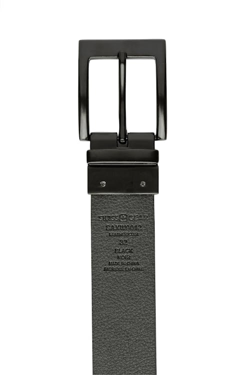 Swissgear - Ceinture réversible distinguée - Côté en cuir grainé