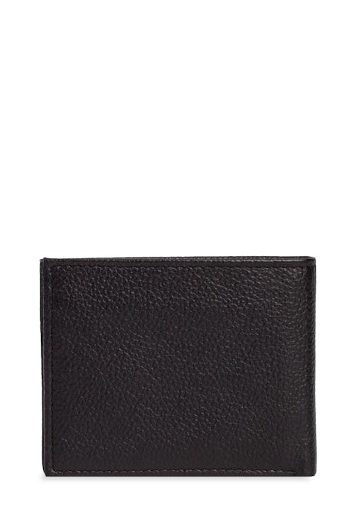 Swissgear Men's Slim Bifold Pebbled Leather Wallet Durable, sleek leather design