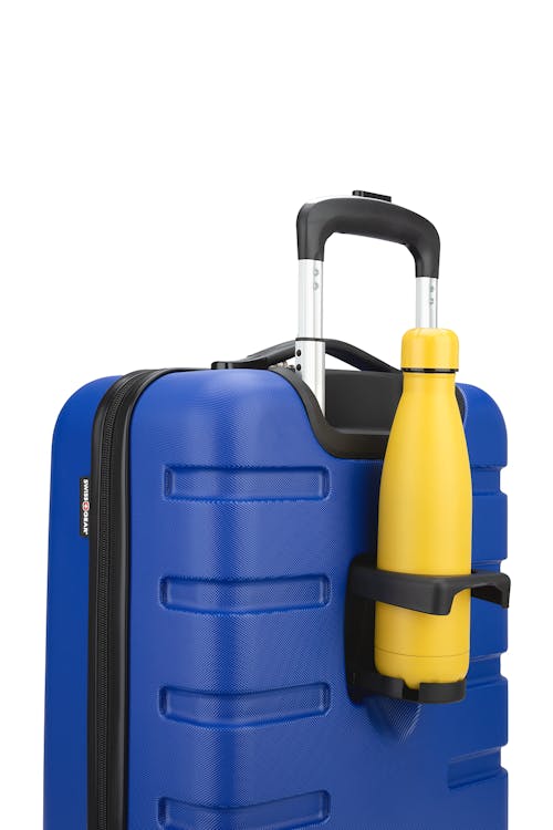 SWISSGEAR Signature Collection Carry-On Hardside Luggage with Built-In Cupholder- Blue