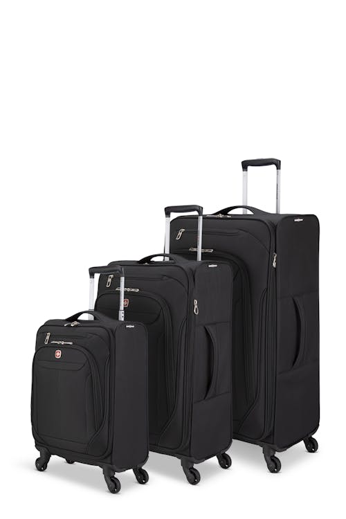 Swissgear Marumo Collection 3 Piece Expandable Upright Luggage Set