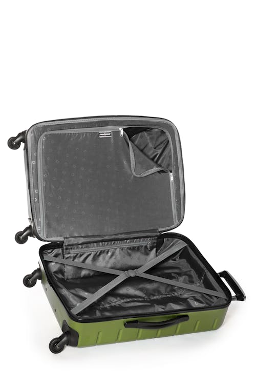 Swissgear Vaiana Collection 24" Expandable Hardside Luggage  Interior tie-down straps help keep all of your packed items secure