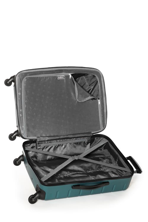 Swissgear Collection de bagages Vaiana - Valise rigide extensible de 24 po  Sangles de fixation intérieures