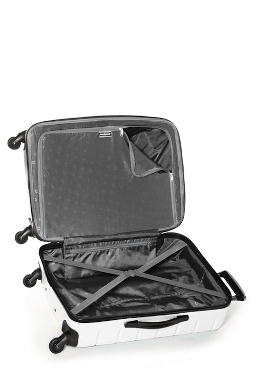 Swissgear Collection de bagages Vaiana - Valise rigide extensible de 24 po  Sangles de fixation intérieures
