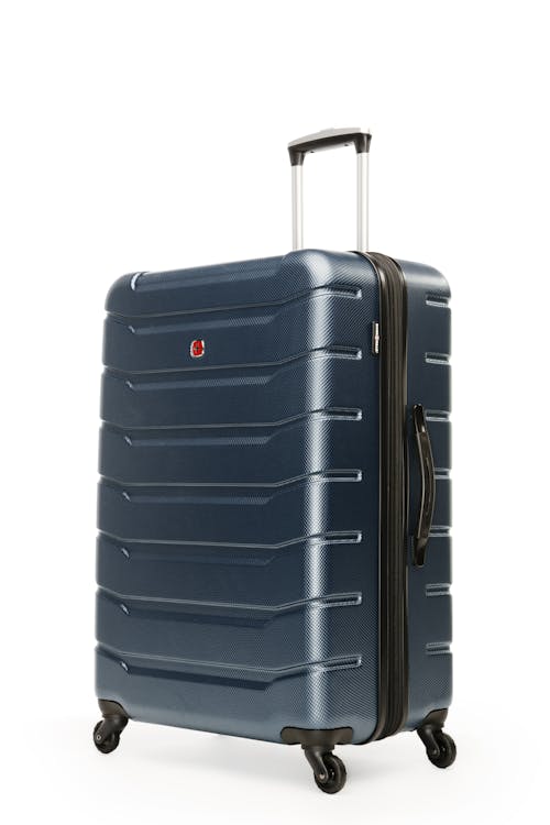 Swissgear Collection de bagages Vaiana - Valise rigide extensible de 28 po - Bleu Marine