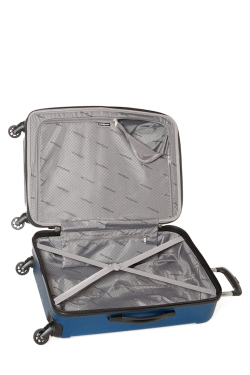 Swissgear Collection de bagages Protector - Valise rigide extensible de 24 po  Sangles de fixation intérieures