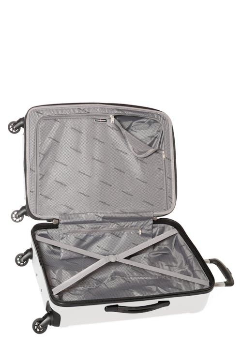 Swissgear Collection de bagages Protector - Valise rigide extensible de 24 po  Sangles de fixation intérieures