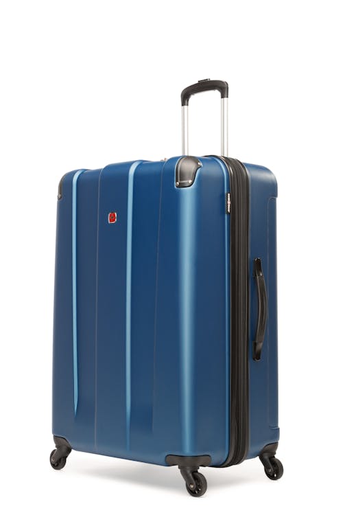 Swissgear Collection de bagages Protector - Valise rigide extensible de 28 po - Bleu