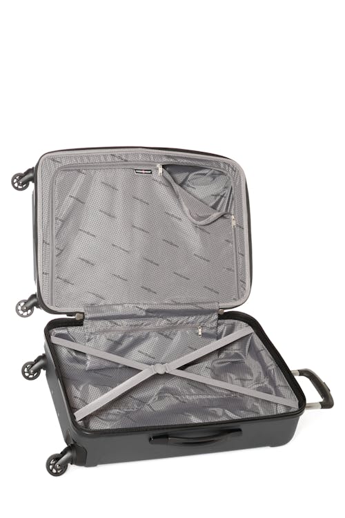 Swissgear Protector Collection Hardside Luggage 3 Piece Set  Interior tie-down straps