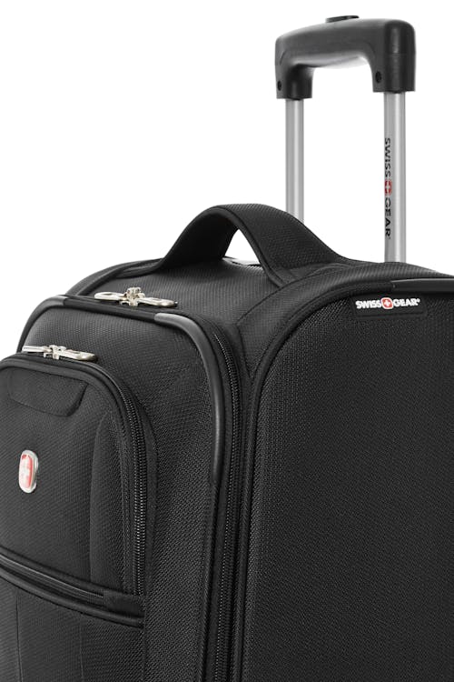 Swissgear Classic Collection CarryOn Upright Luggage Black