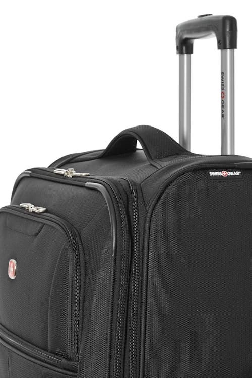 Swissgear Classic Collection Upright Luggage 3 Piece Set  Top and side carry handle (24" and 28" only) for carrying options