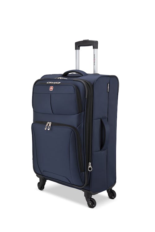 Swissgear Castelle Lite Collection 24" Expandable Upright Luggage - Navy