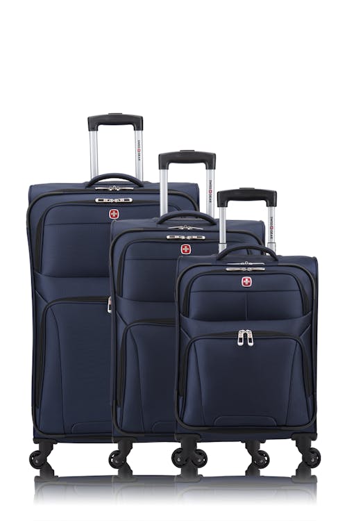 Swissgear collection de bagages Castelle Lite - Ensemble de 3 valises souples  