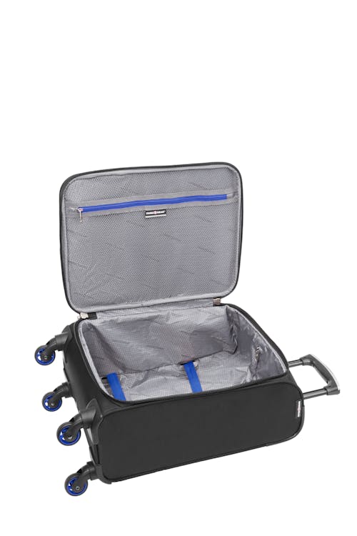 Swissgear Empire Collection - Carry-On Upright Luggage  Interlocking tie-down straps
