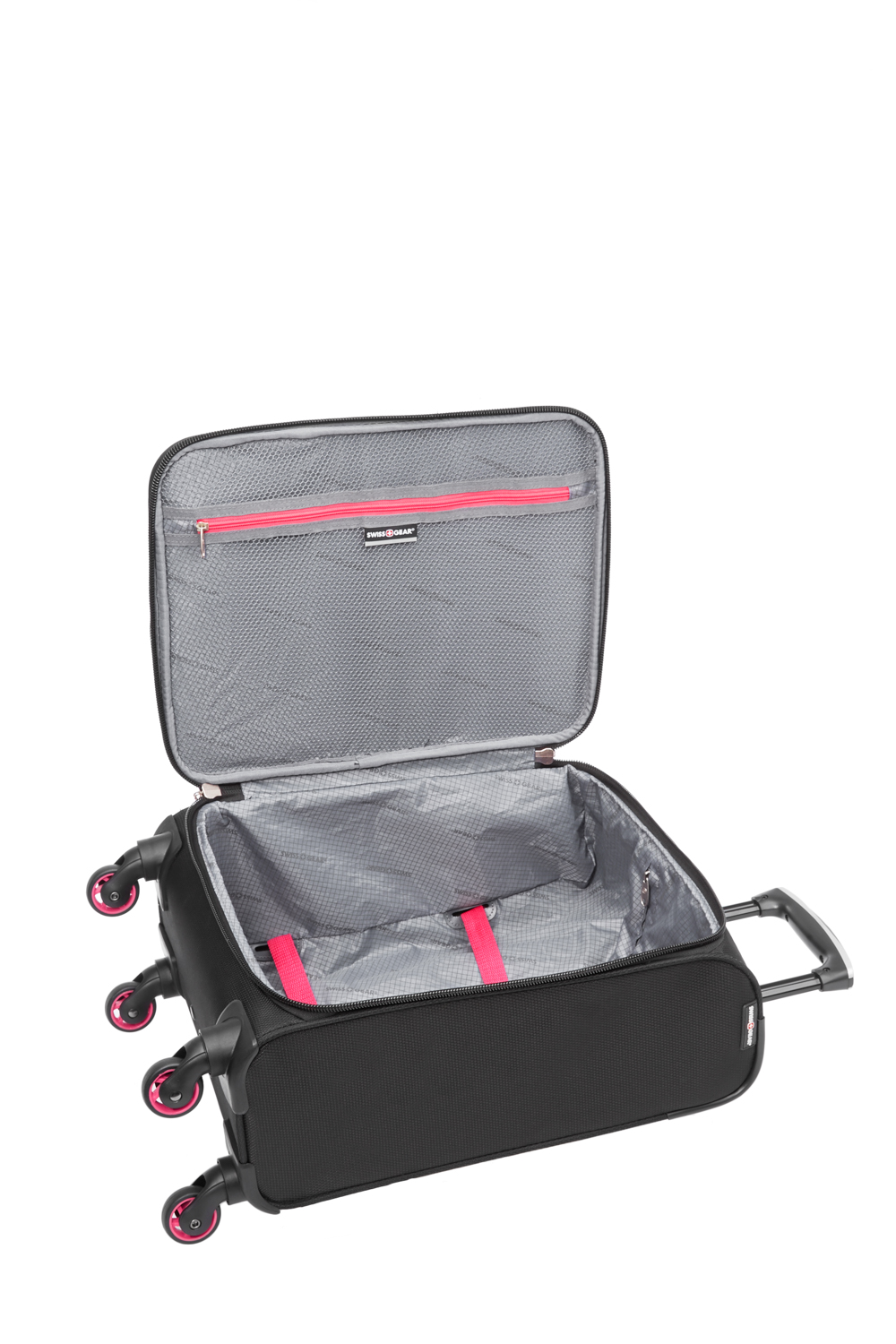 Swissgear Empire Collection Carry-On Upright Luggage - Black/Pink