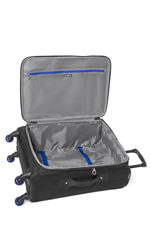 Swissgear Empire Collection 24" Expandable Upright Luggage  Interlocking tie-down straps