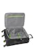 Swissgear Collection de bagages Empire - Valise souple extensible de 24 po - Noir / Lime