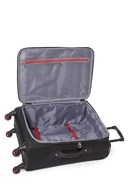 Swissgear Empire Collection 24" Expandable Upright Luggage  Interlocking tie-down straps