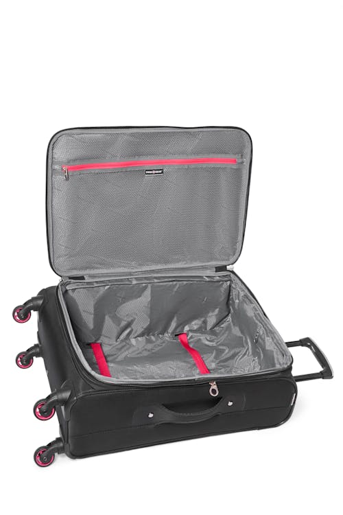 Swissgear Empire Collection 28" Expandable Upright Luggage  Interlocking tie-down straps