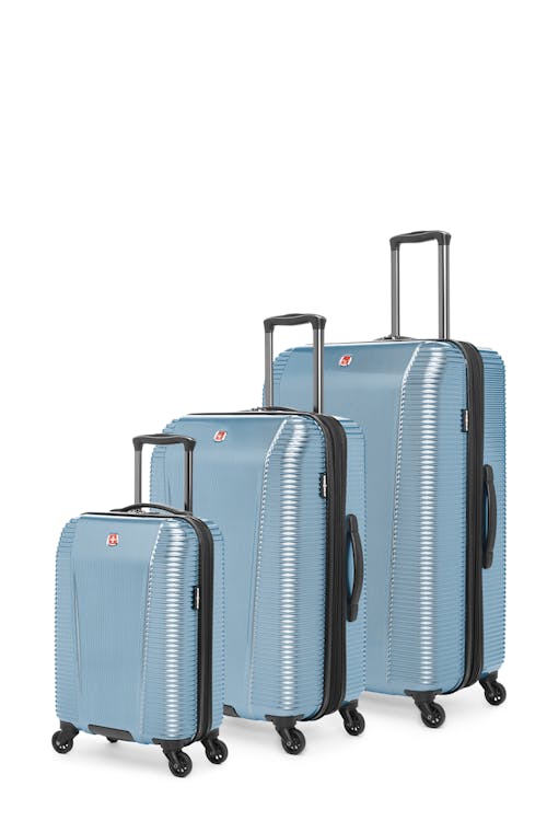 Swissgear Whistler Collection Hardside Luggage 3 Piece Set - Teal