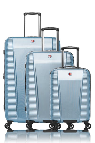 Swissgear Whistler Collection Hardside Luggage 3 Piece Set - Teal