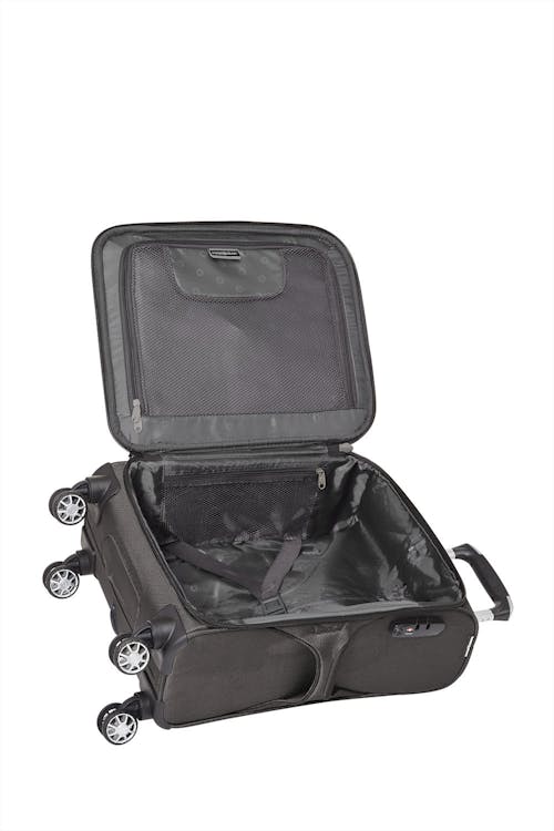 Swissgear Neolite III Collection - Carry-On Upright Luggage  Interlocking tie-down straps