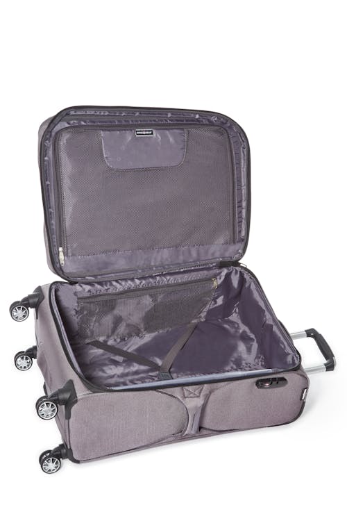 Swissgear Neolite III Collection 25" Expandable Upright Luggage  Interlocking tie-down straps
