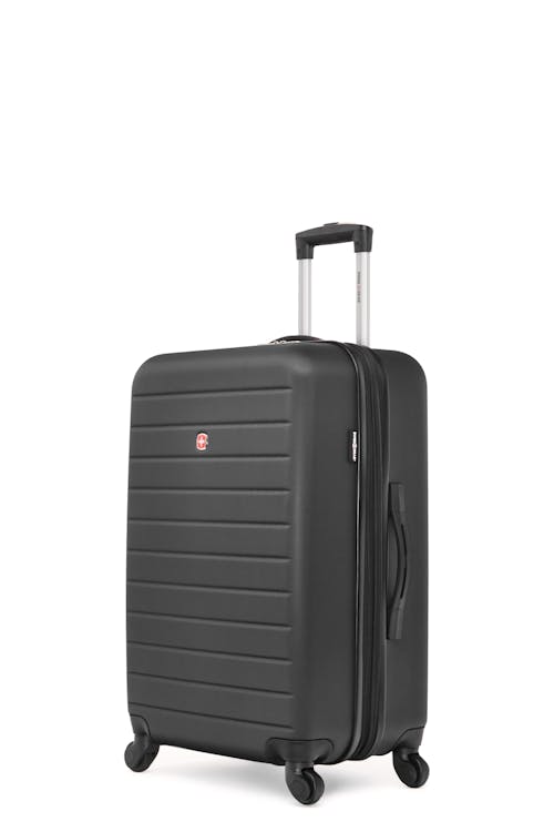 Swissgear Collection de bagages In-Transit - Valise rigide extensible de 24 po - Noir