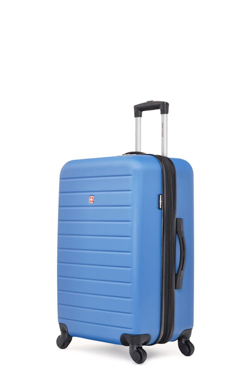 Swissgear Collection de bagages In-Transit - Valise rigide extensible de 24 po - Bleu