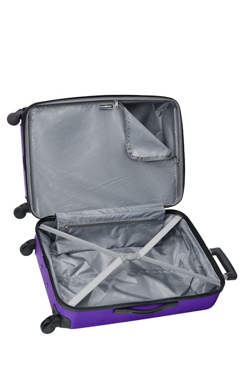 Swissgear Collection de bagages In-Transit - Valise rigide extensible de 28 po  Sangles de compression à boucle
