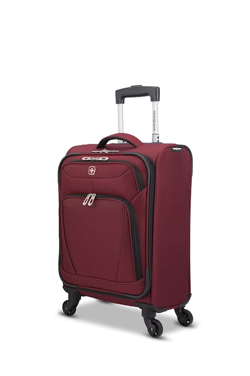 Swissgear Super Lite Collection Carry-On Upright Luggage - Burgundy