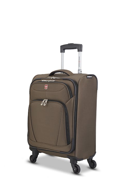 Swissgear Super Lite Collection Carry-On Upright Luggage - Mocha