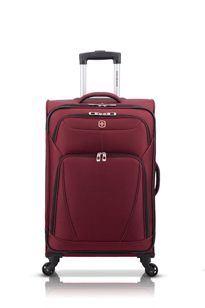 Swissgear Super Lite Collection 24" Expandable Upright Luggage - Burgundy